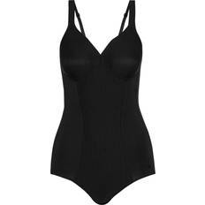 Femme Lingerie sculptante Triumph Damen Moderne blød bomuld Shapewear Body, Schwarz