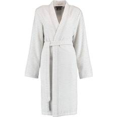 Damen - Weiß Morgenmäntel & Bademäntel Cawö Caw Damen Kimono-Kurzbademantel 1214 wei-silber