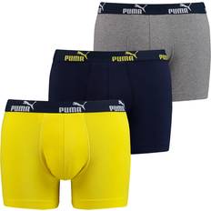 Puma Damen Unterhosen Puma er Pack Boxer Boxershorts Herren Unterwäsche sportliche Retro Pants