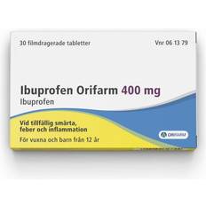 Ibuprofen barn Ibuprofen Orifarm 400mg 30 st Tablett