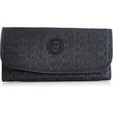 Kipling money land large rfid wallet signature embossed