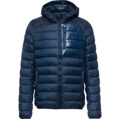 Champion Uomo Giubbotti Champion Hooded Jacket Sky Captain Male Azul