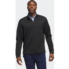 Microfiber Sweatere adidas DWR Quarter-Zip pullover Black