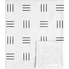 Black Baby Blankets Sweet Jojo Designs White Black Mudcloth Receiving Security Swaddle Blanket Black and White Bohemian Woodland Tribal Southwest Hatch Mud Cloth Multi