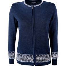 Kama Merino Sweater Dames - Marineblauw