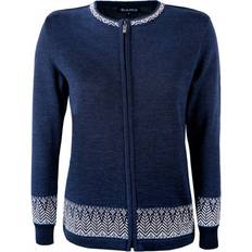 Alpacka Tröjor Kama Ragna, Merino Sweater, Marinblå