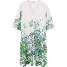 shirt dress Pastel w. Green Paisley Print 49508