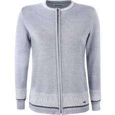 Kama Merino Sweater Dames - Lichtgrijs