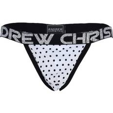 Andrew Christian Tøj Andrew Christian Sheer Dots Y-Back Thong w/Almost Naked