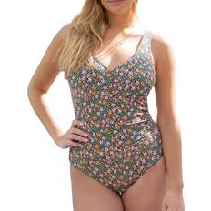 Bloemen - Vrouw Badpakken Trofé Aruba Swimsuit - Groengebloemd