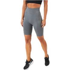 Better Bodies Hosen & Shorts Better Bodies Rib seamless shorts Grey, Female, Tøj, Tights, Træning, Grå