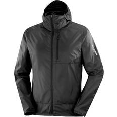 Salomon Overtøj Salomon Bonatti Cross Full Zip Hoodie - Deep Black