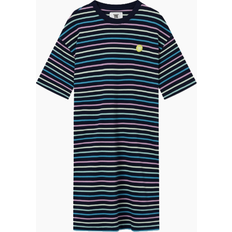Wood Wood Klänningar Wood Wood Ulla Stripe Kjole, Navy Stripes