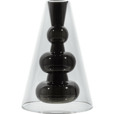 Tom Dixon Bump Cone Black Vas