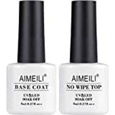 Nail Products AIMEILI Base Coat & Top Coat Set 2-pack