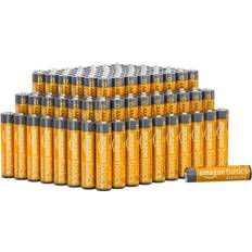 Alkaline aaa 100 pack Amazon Basics AAA High-Performance Alkaline Batteries 100-pack