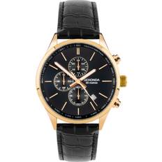 Sekonda Endurance 30107.27 Man 44 mm Analog Kvarts Mineralglas Black 22 mm