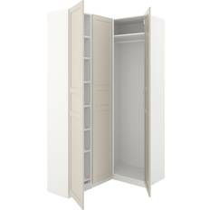 IKEA Pax Flisberget White/Light Beige Garderob 160.3x236.4cm