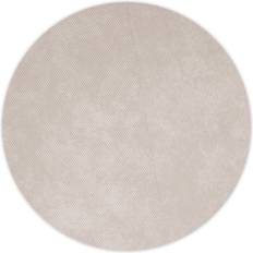 Northern Row Rug Round Ø270 cm Light Grey Grey