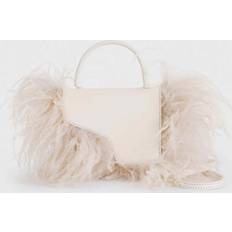 ATP Atelier Montalcino Linen Leather/Feathers Mini handbag