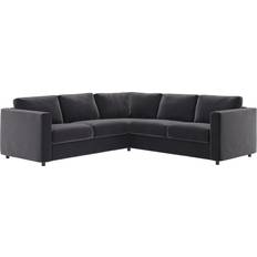 IKEA Sofaer IKEA Vimle Deep Dark Grey Sofa 249cm 4 personers