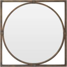 Bronze Wandspiegel Premier PH Bronze Metal Frame Square Wall Mirror