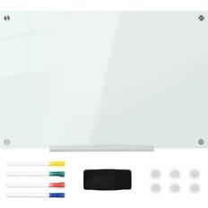 Magnetisch Glastafeln Vinsetto Whiteboard magnetisch magnettafel 4 markern 10 magnet abwischbar