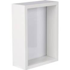 Acrylic Photo Frames Nicola Spring 7 3D Deep Box Wooden - Hanging Craft Shadow Memory Picture Display Case Flowers Photo Frame