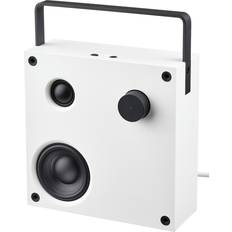 VAPPEBY Bluetooth högtalare, vit/gen