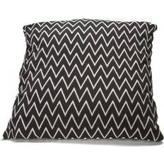 Ørskov Zigzag square Cushion Cover Black (50x50cm)