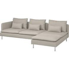 IKEA Soderhamn Light Beige Soffa 285cm 3-sits