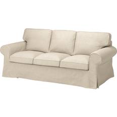 IKEA EKTORP Kilanda Light Beige Soffa 218cm 3-sits