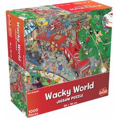 Goliath Wacky World pussel: Fire Brigade 1000 Bitar