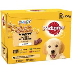 Pedigree puppy pouches mixed meat selection & rice