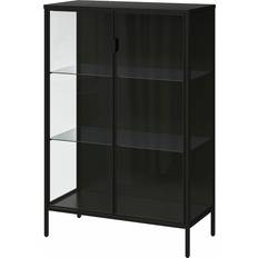 IKEA Gråa Vitrinskåp IKEA RUDSTA Vitrinskåp