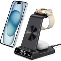 leChivée 3 in 1 Wireless Charging Station for Apple Device