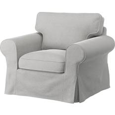 IKEA Ektorp Fåtöljöverdrag Vit, Svart (57x38cm)