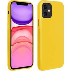 Avizar Apple iPhone 11 Silicone Semi-rigid Case Soft Touch Matte Finish Yellow