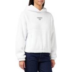 Tommy Hilfiger Herren Hoody Reg Essential Logo Polar White