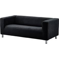 Ikea 2 personers Sofaer Ikea KLIPPAN Vansbro Black Sofa 180cm 2 personers