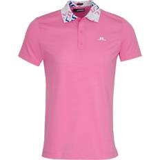 Golf - Rosa Oberteile J.Lindeberg Glen Regular Fit Halbarm Polo pink