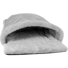 Proudpet pouch bed cosy fleece hideaway house