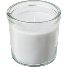 IKEA ADLAD glas, Skandinavisk skog/vit Doftljus