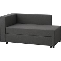 Grau - Schwarz Sofas Ikea Bygget Knisa/Dark Gray Sofa 149cm Zweisitzer