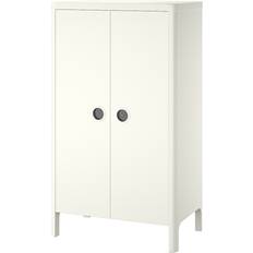 Garderob 80 cm IKEA BUSUNGE White Garderob 80x139cm
