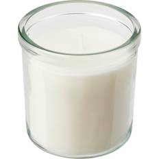 IKEA ADLAD glas, Skandinavisk skog/vit Doftljus