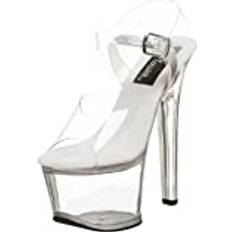 Hjemmesko & Sandaler Pleaser Sky-308 - Clear
