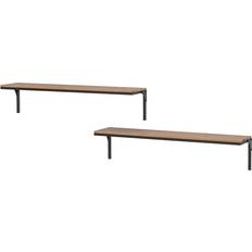 IKEA Natur Hyllor IKEA Fjaellbo Natural Vägghylla 101cm