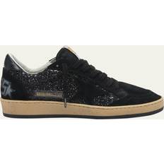 GOLDEN GOOSE Ballstar Suede & Glitter Sneaker