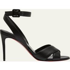 Laced Heels & Pumps Christian Louboutin Mariza leather sandals black